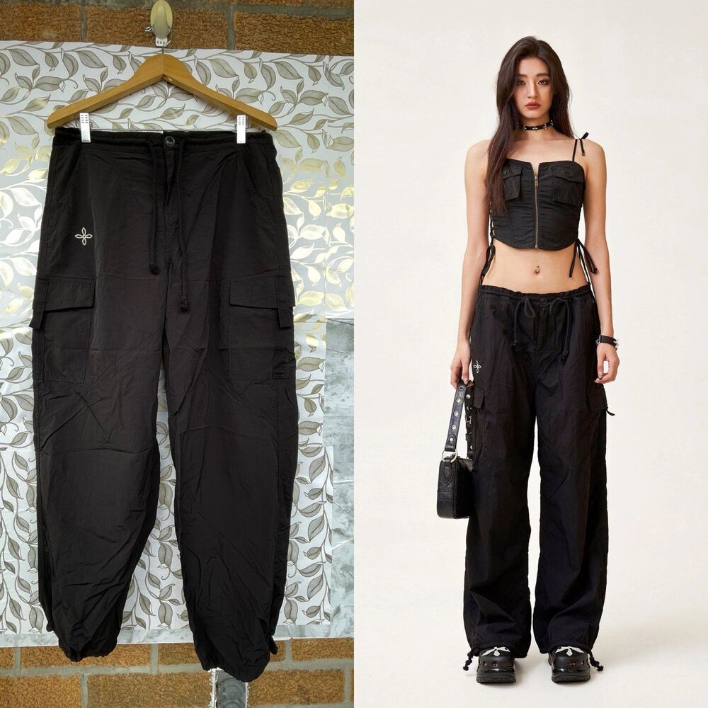 SMFK Compass Cross Classic Paratrooper Pants In Black size small